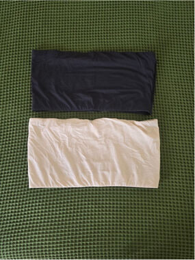 Bundle of 2 SKIMS Bandeaus 3X Black & Beige